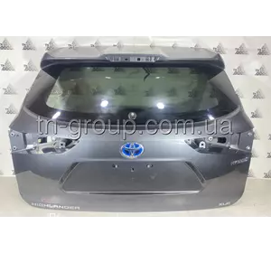 Дверь багажника голая со стеклом Toyota Highlander 20- 67005-0E530