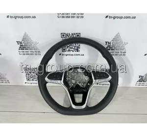 Руль (голый) VW Tiguan 22- кожа черный